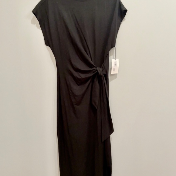 Apiece Apart Black Midi Dress - Picture 5 of 8